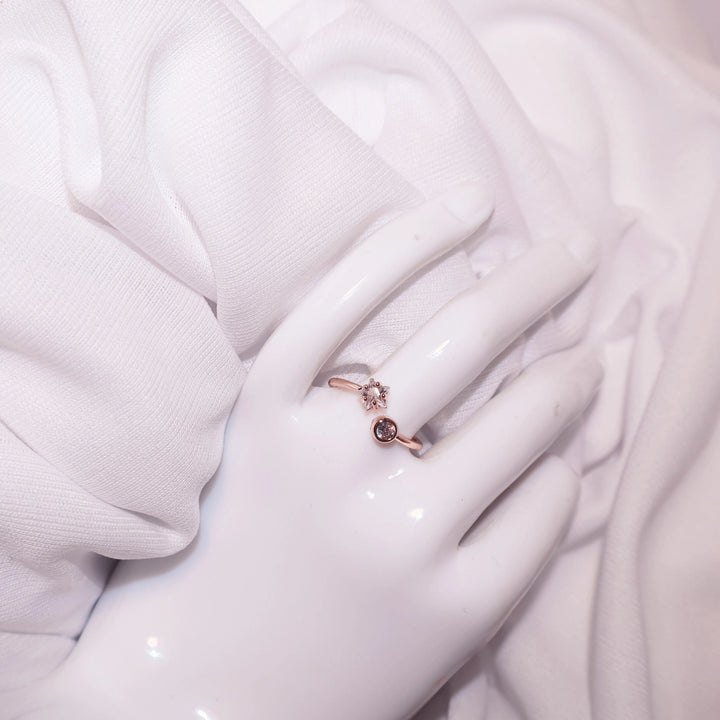 Star Cut Diamond Ring - Salty Accessories