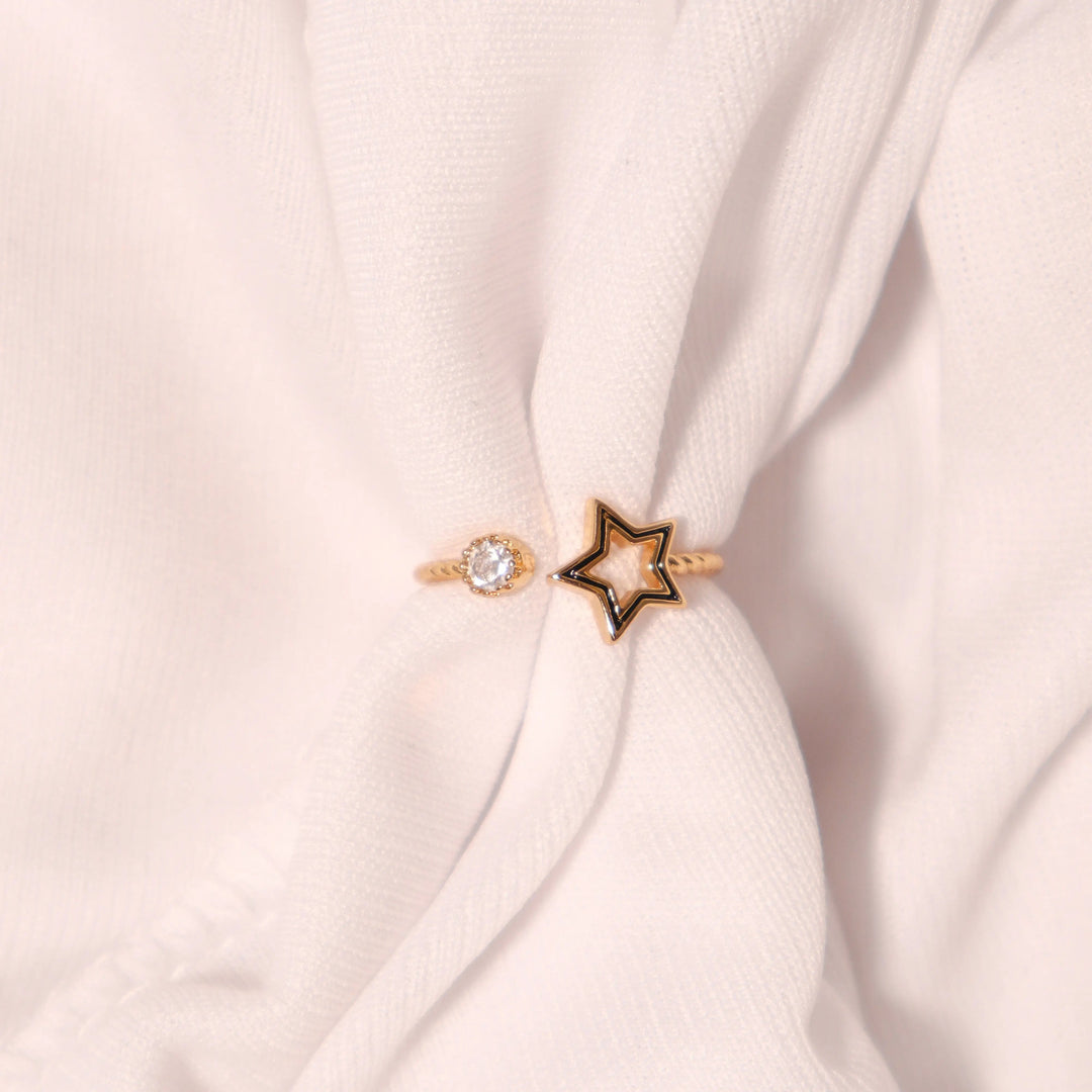 Star Diamond Ring - Salty Accessories