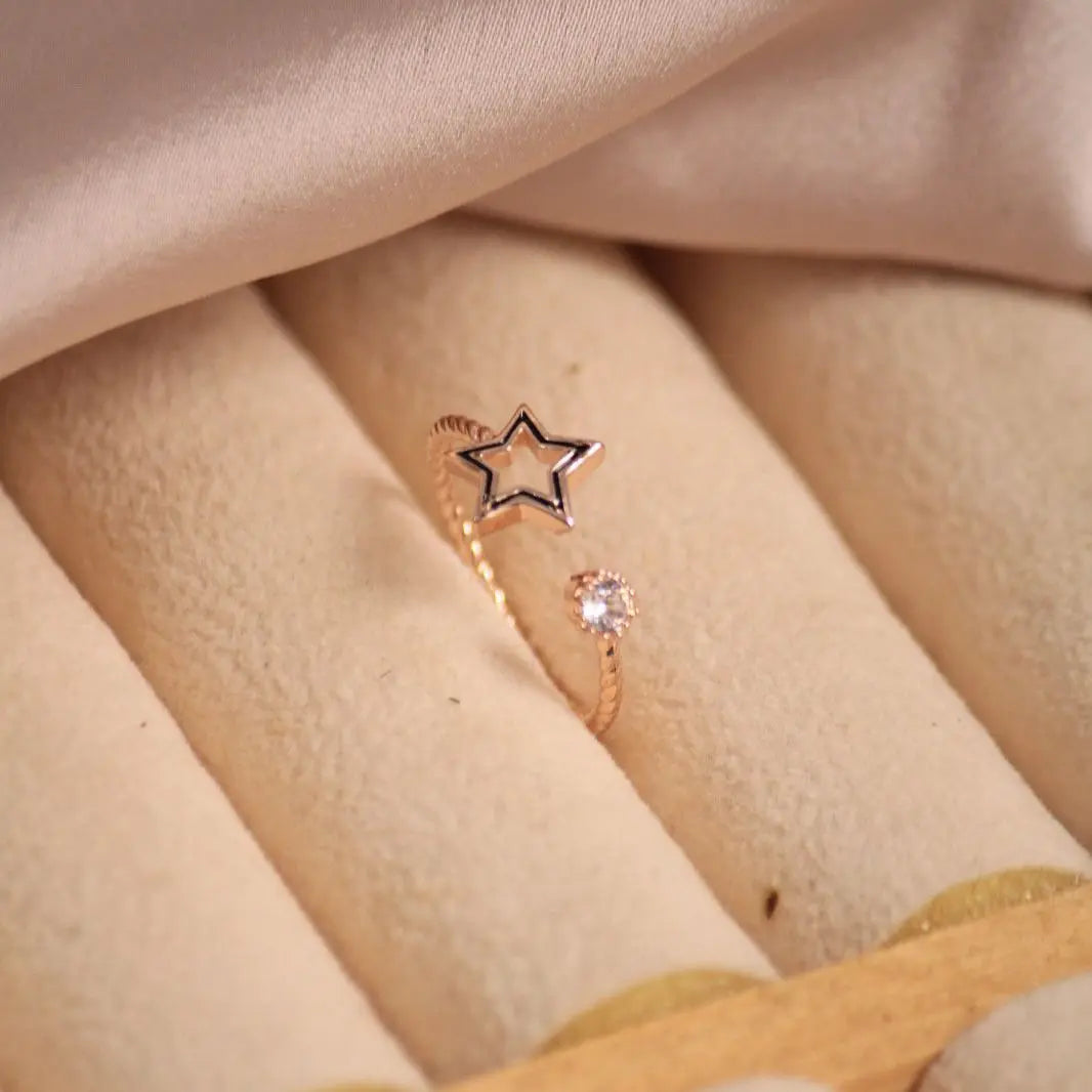 Star Diamond Ring - Salty Accessories