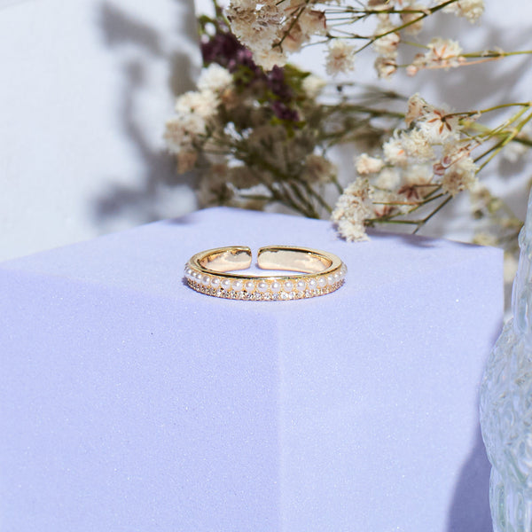 Stardust Pearl Ring