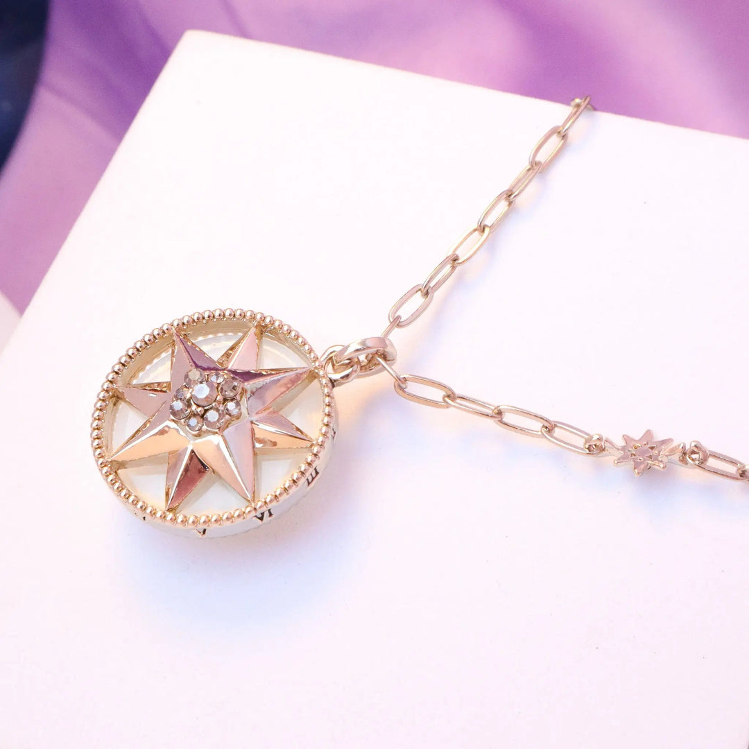 Starry Reversible Acrylic Necklace - Salty Accessories