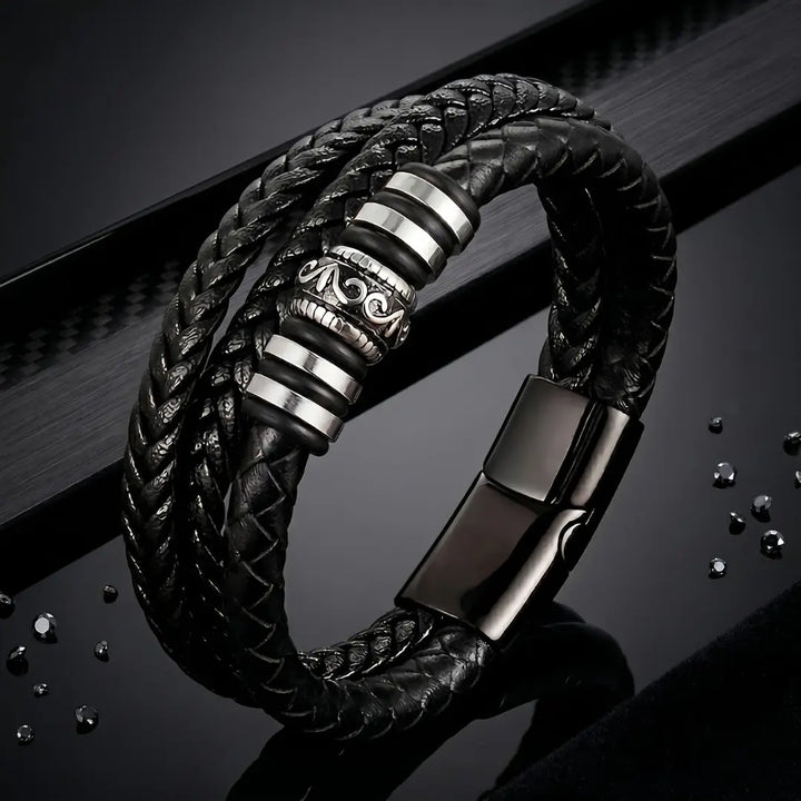 Stavros Ethnic Style Bracelet - Silver | Salty