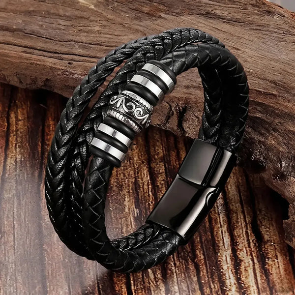 Stavros Ethnic Style Bracelet - Silver