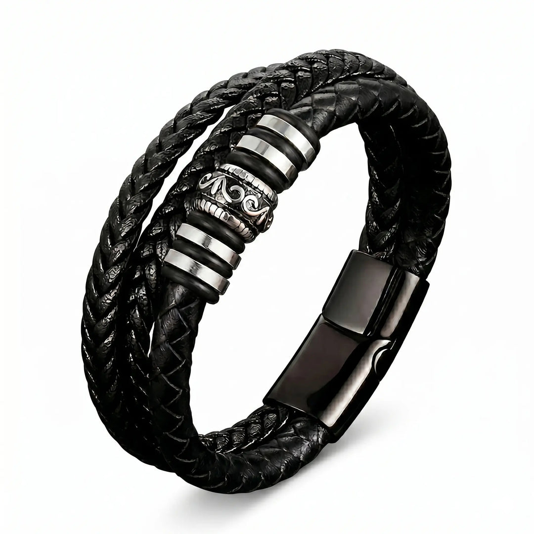 Stavros Ethnic Style Bracelet - Silver | Salty