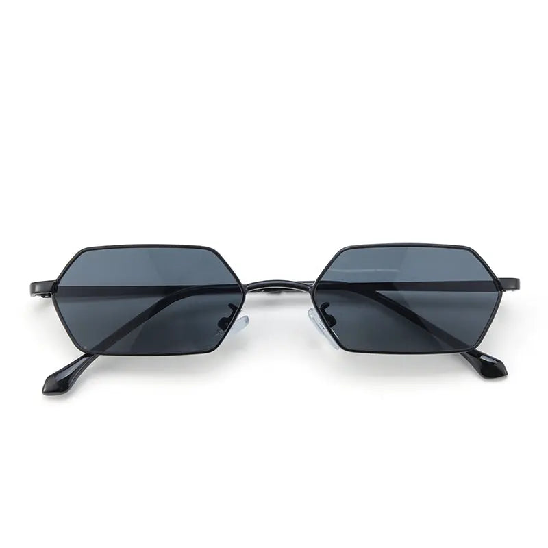 Stealth Hex Edge Shades – Black | Salty