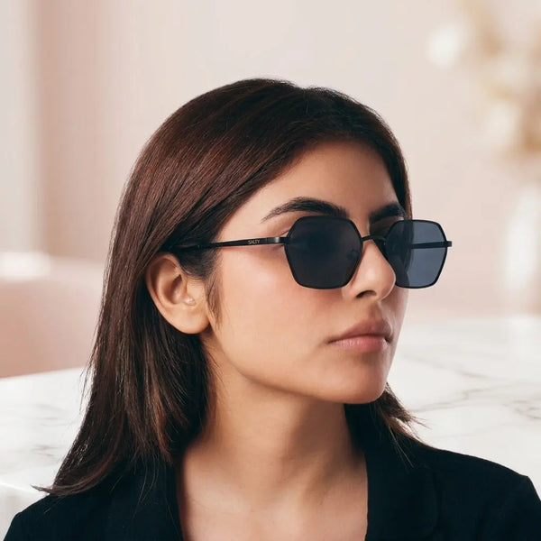 Stealth Hex Edge Shades – Black