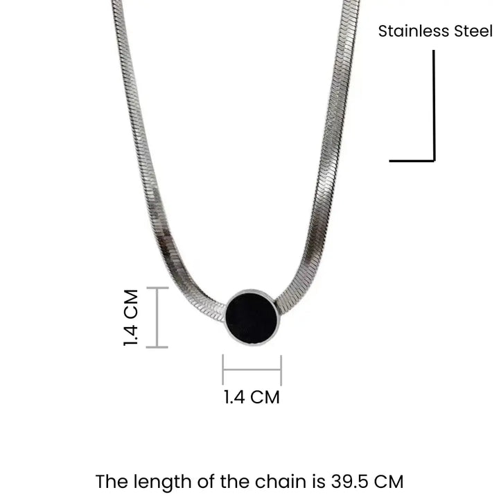 Steel & Shadows Necklace | Salty