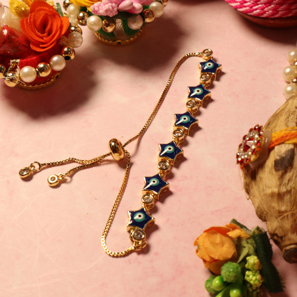 Stellar Evil Eye Bracelet