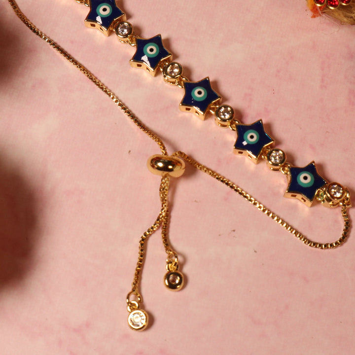 Stellar Evil Eye Bracelet - Salty Accessories