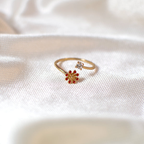 Stellar Shimmer Diamond Ring