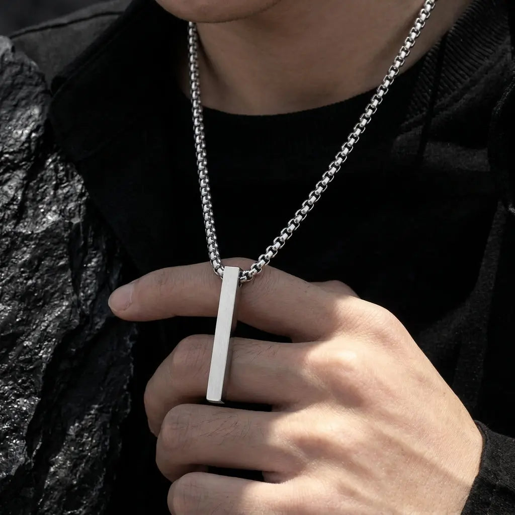 Sterling Pulse Mens Chain & Bracelet Combo | Salty