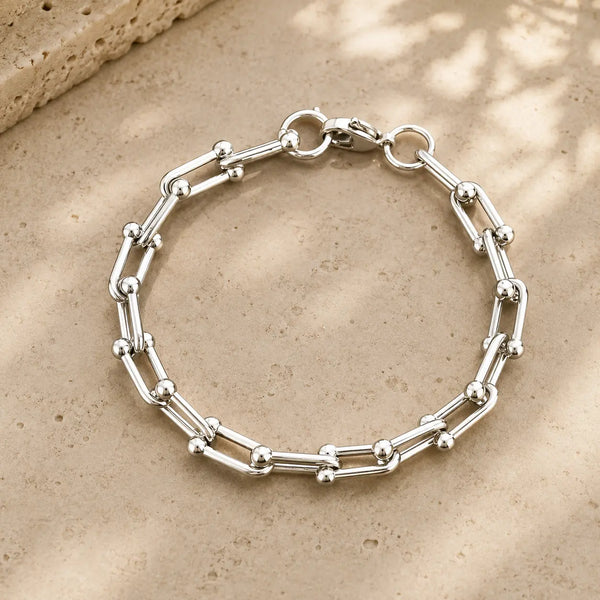 Sterling Rail Bracelet