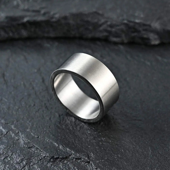 Stocky Daily Wear Ring - Silver