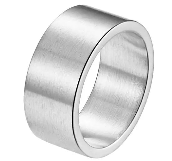 Stocky Daily Wear Ring - Silver