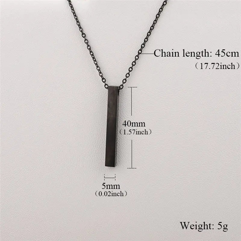 Street Chic Black Chain - Salty Accessories