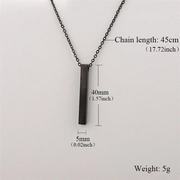 Street Chic Black Chain - Salty Accessories