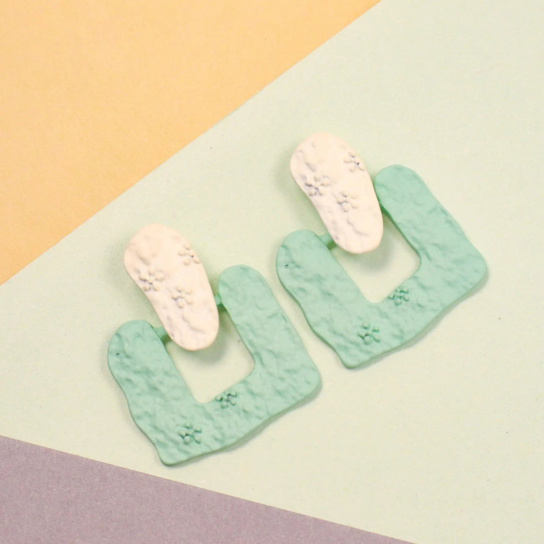 Stylish Paper Look Earrings - Salty Accessories
