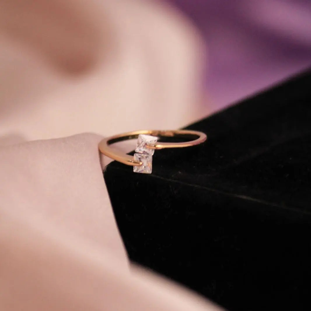 Subtle Diamond Band - Salty Accessories