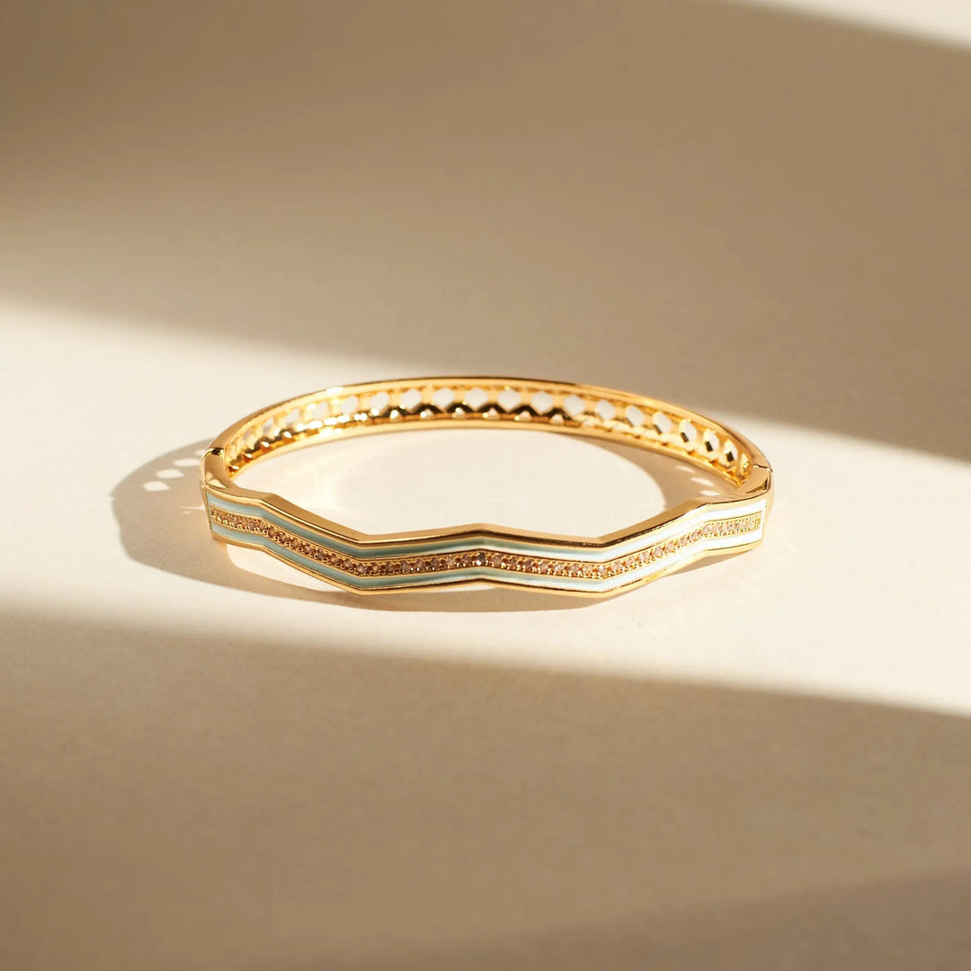 Subtle Elegance Bangle - Salty Accessories