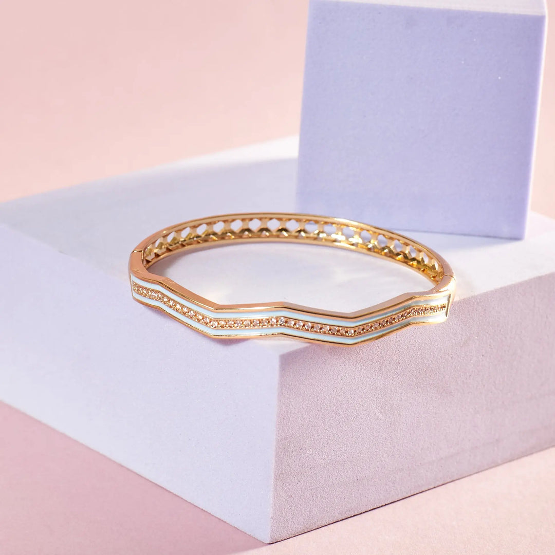 Subtle Elegance Bangle - Salty Accessories