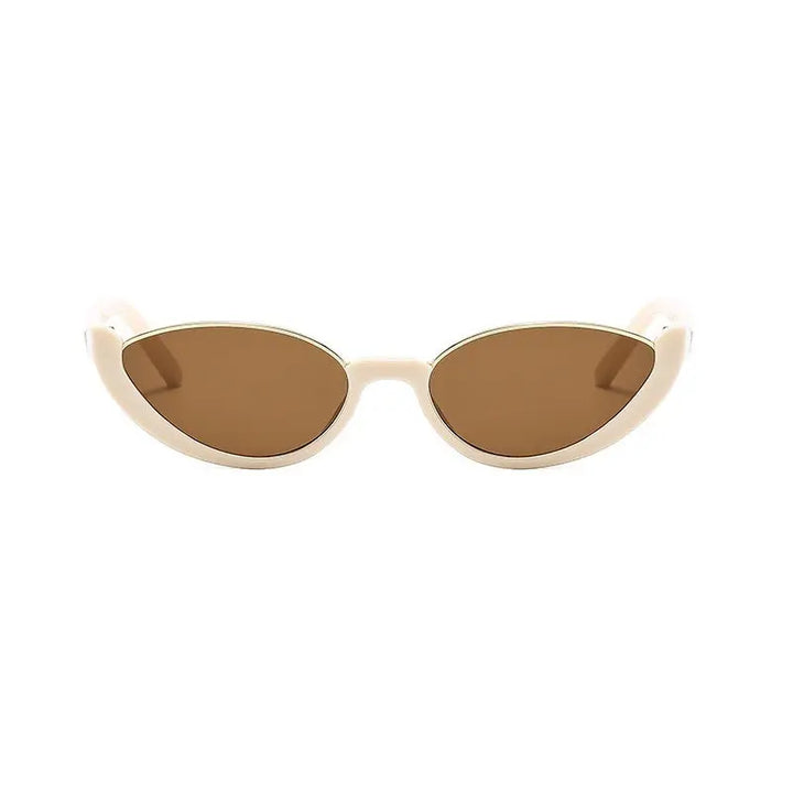 Summer Perfect Cat Eye Brown Tinted Sunglasses | Salty