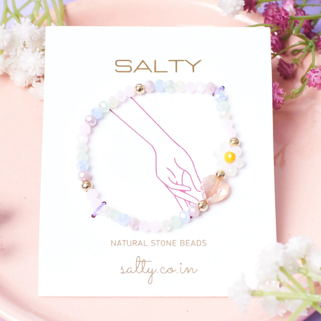 Sunflower Dreamscape Beaded Band | Salty