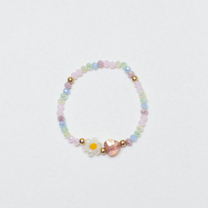 Sunflower Dreamscape Beaded Band Salty
