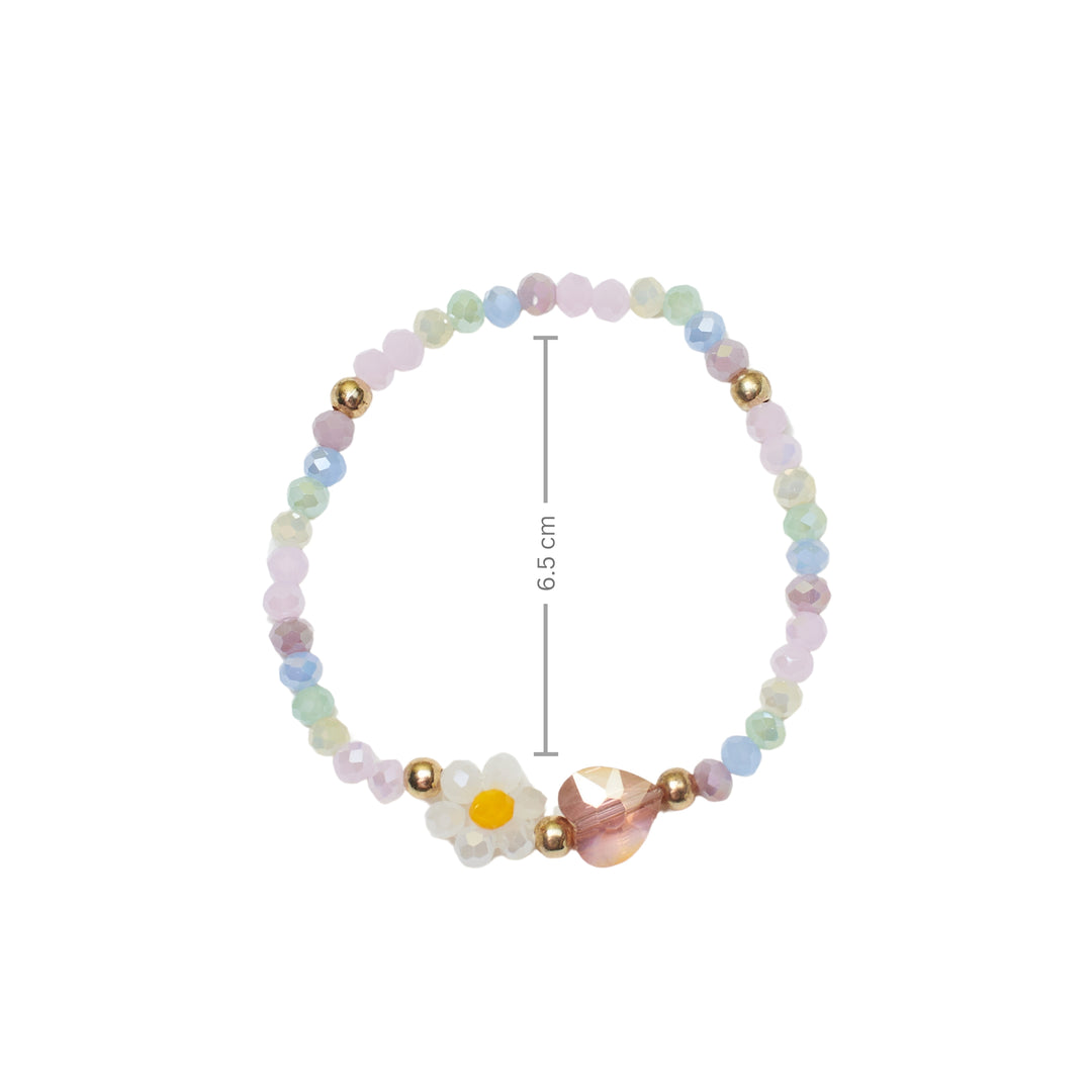 Sunflower Dreamscape Beaded Band Salty