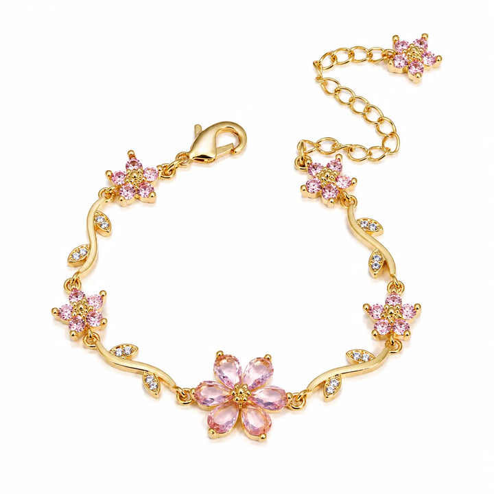 Sunset Bloom Bracelet - Pink | Salty