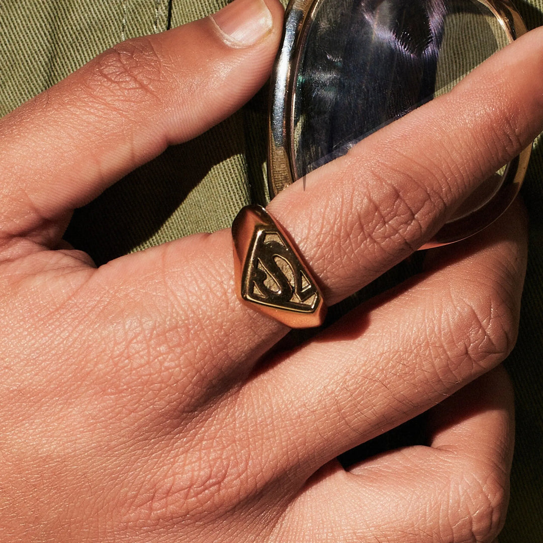 Superman Gold Ring | Salty