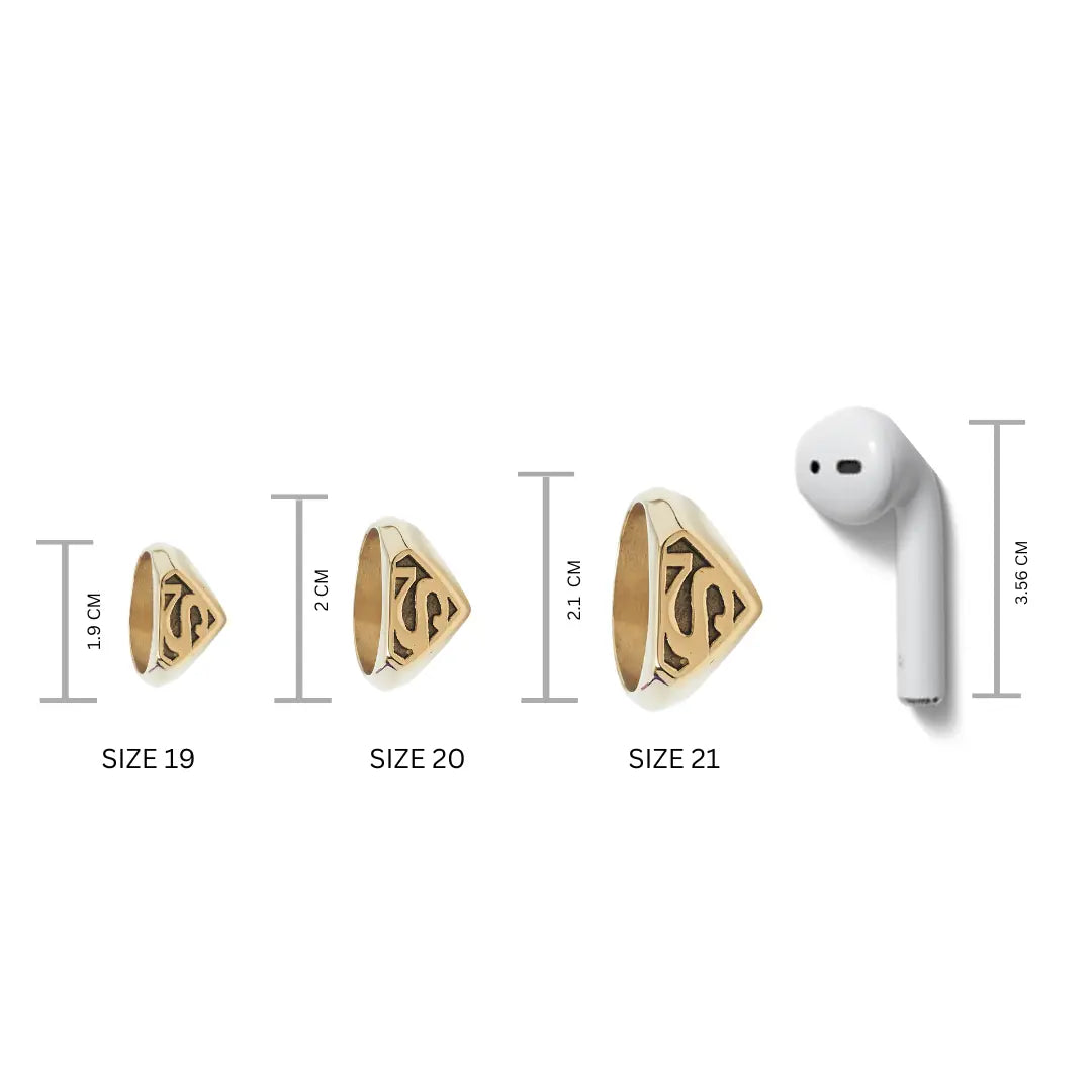 Superman Gold Ring | Salty