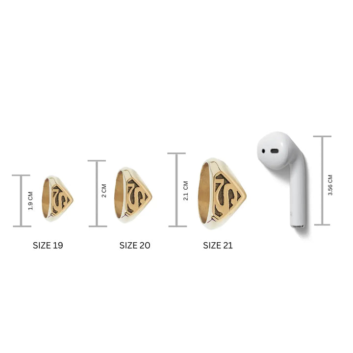 Superman Gold Ring | Salty