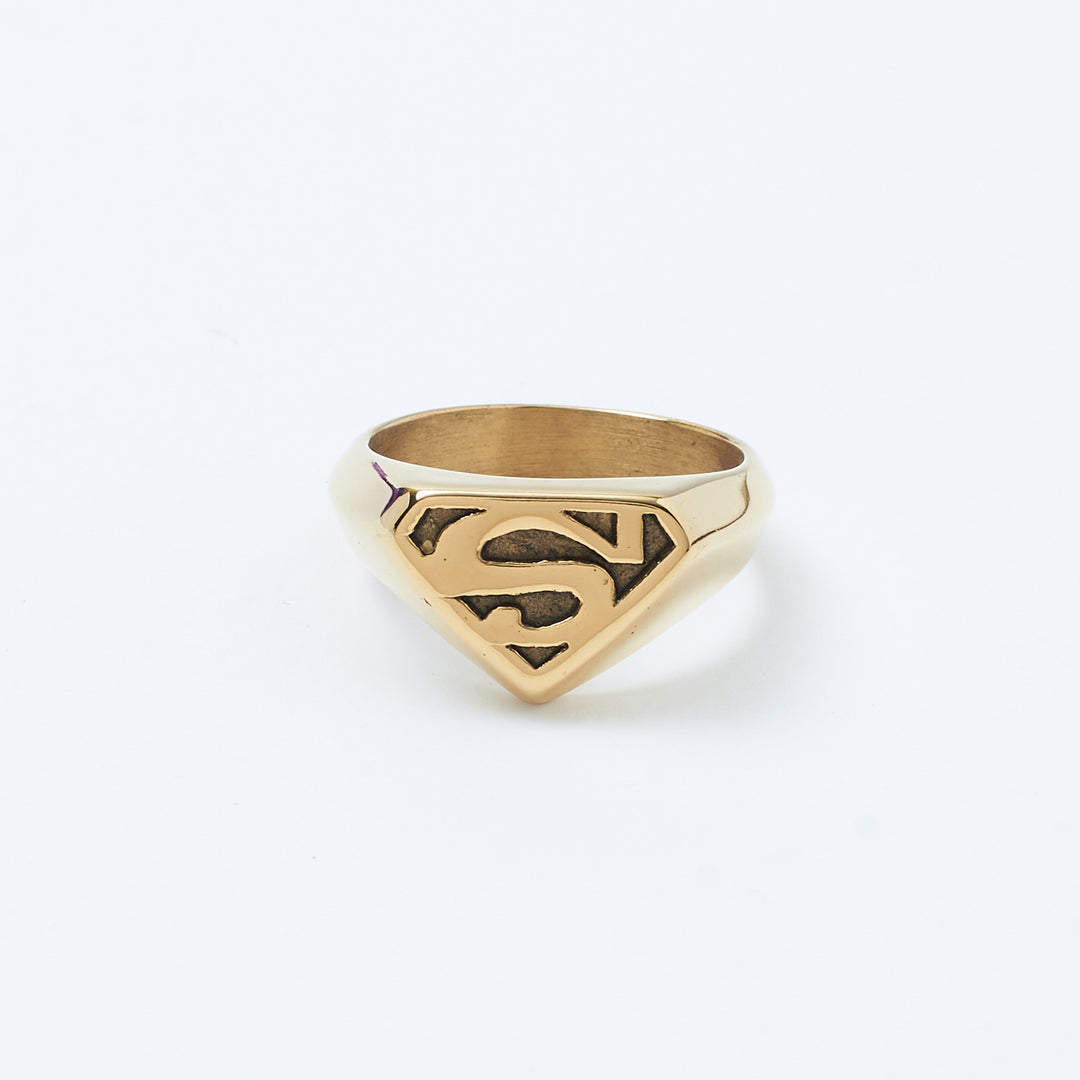 Superman Gold Ring | Salty
