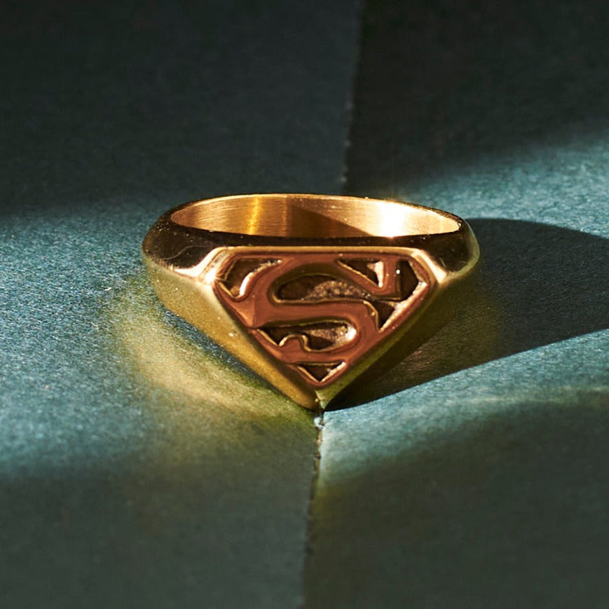 Superman Gold Ring | Salty