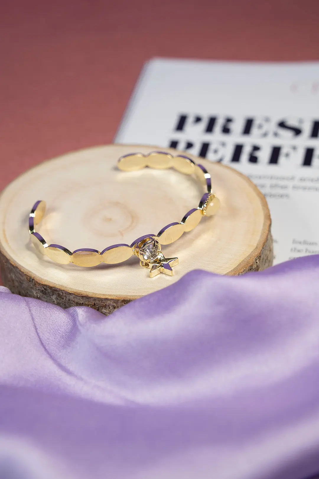 Supernova Cuff Bracelet - Gold - Salty Accessories