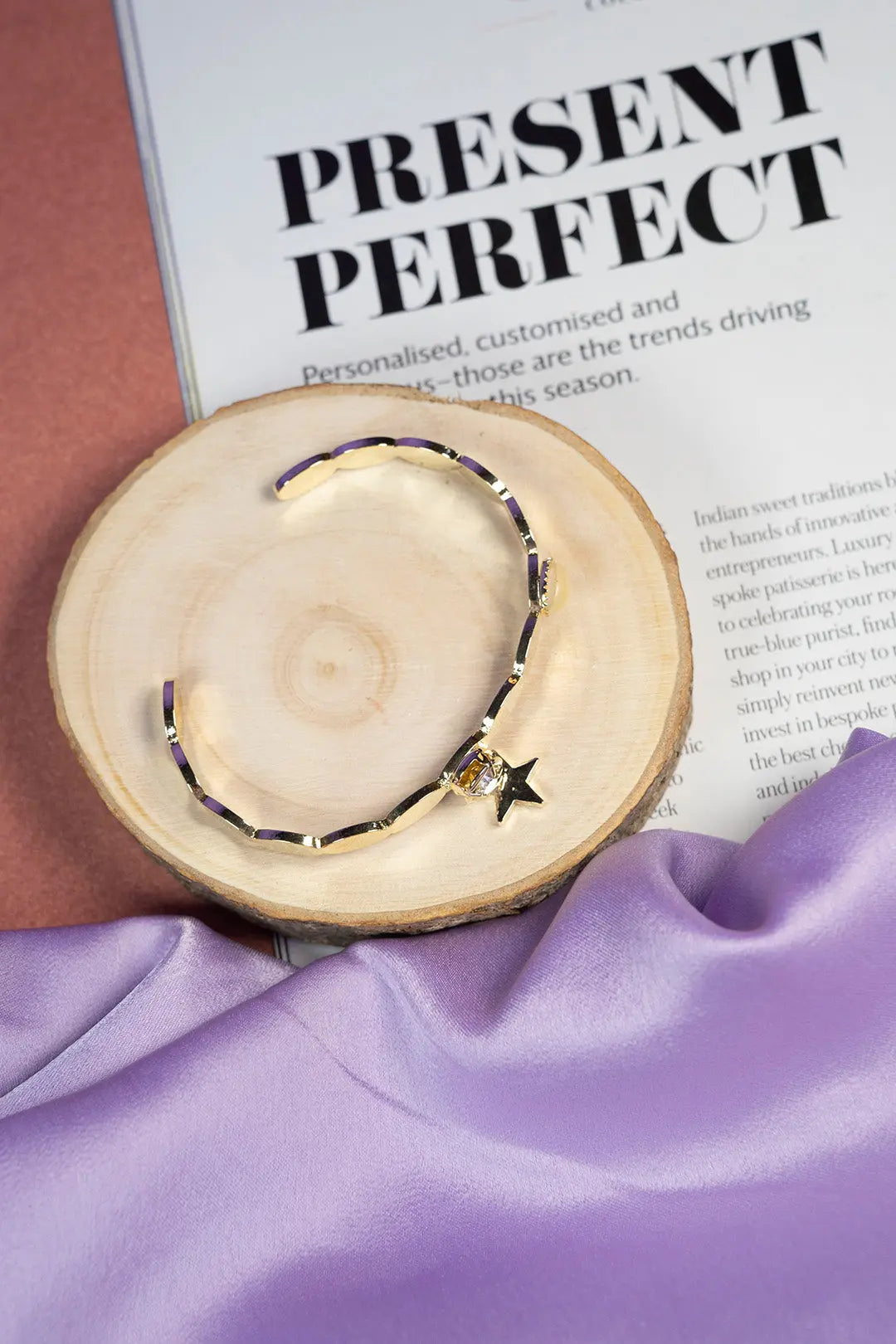 Supernova Cuff Bracelet - Gold - Salty Accessories