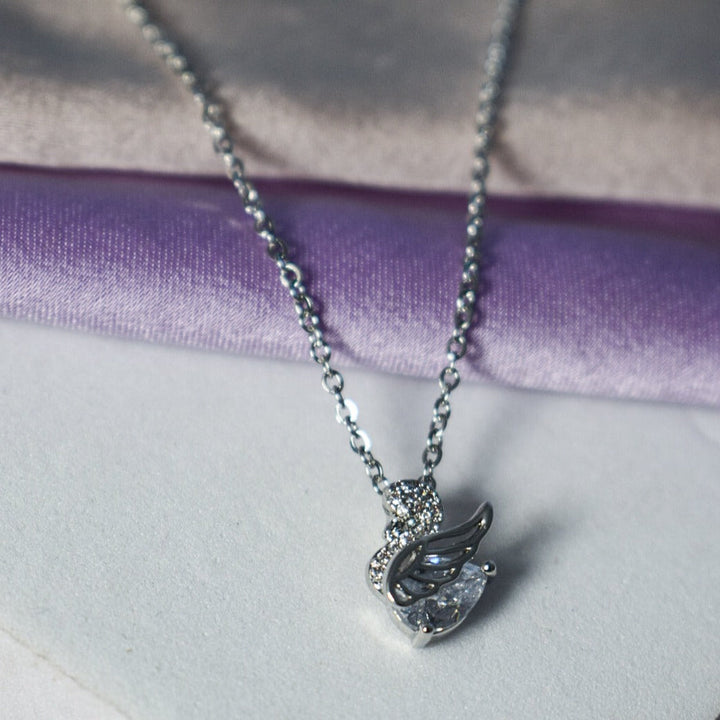 Swan's Radiant Allure Necklace - Salty Accessories