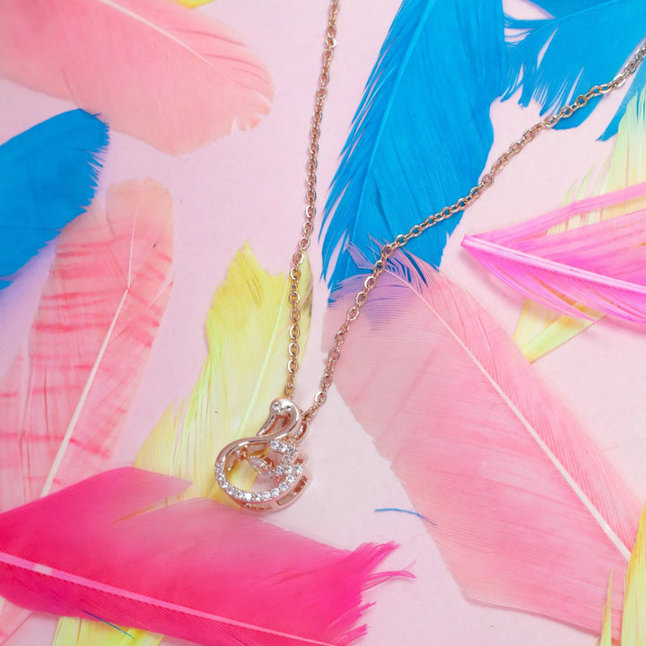 Swarovski Swan Necklace - Salty Accessories