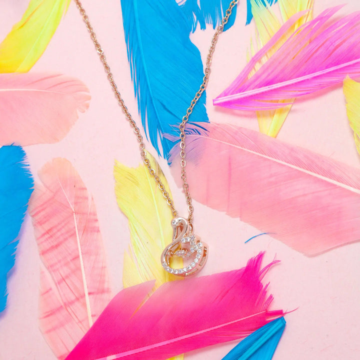 Swarovski Swan Necklace - Salty Accessories