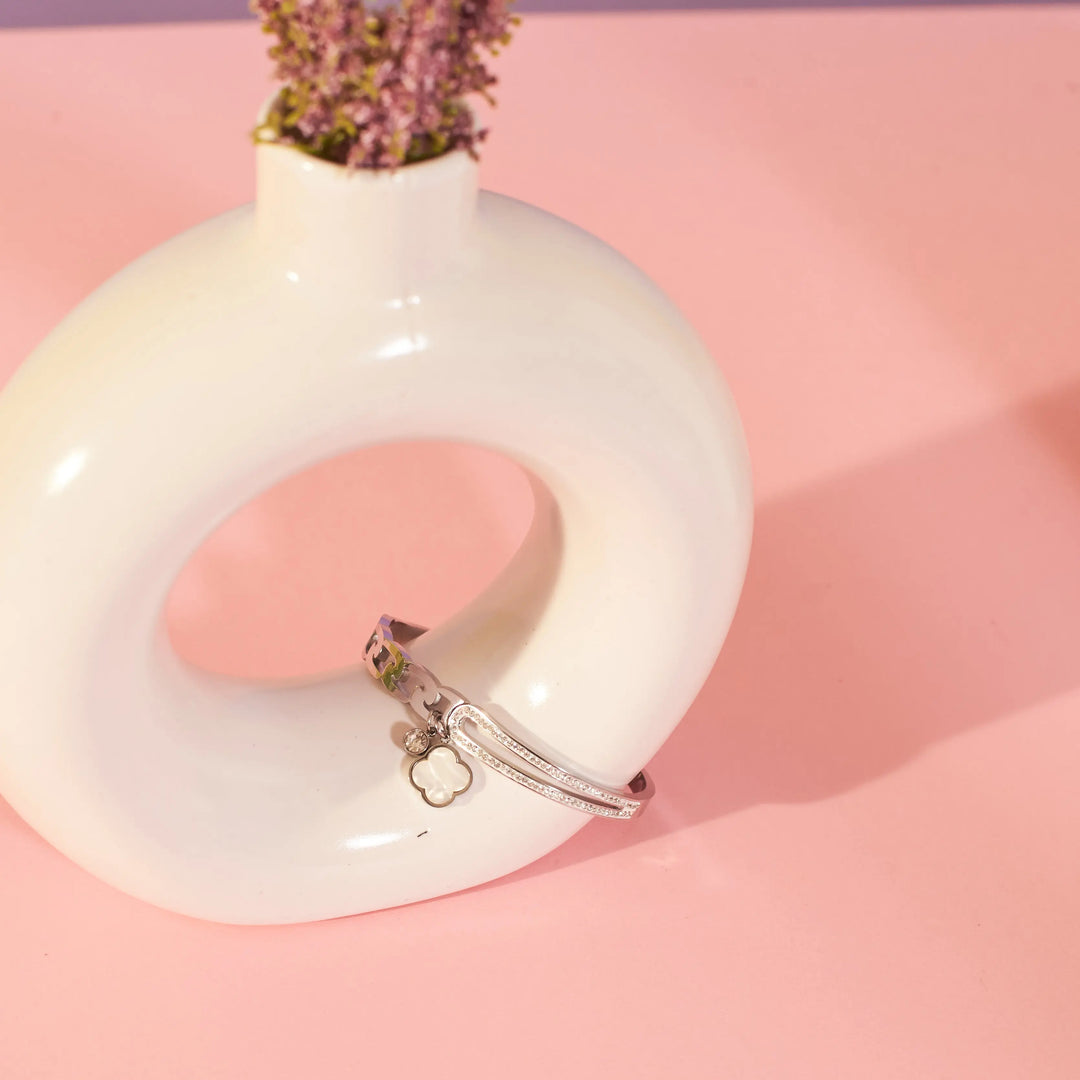 Sweet Alhambra Silver Band - Salty Accessories