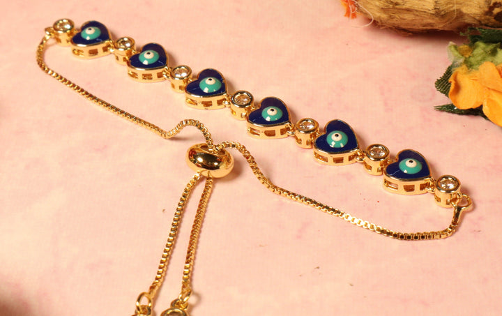 Sweet Bliss Evil Eye Bracelet - Salty Accessories