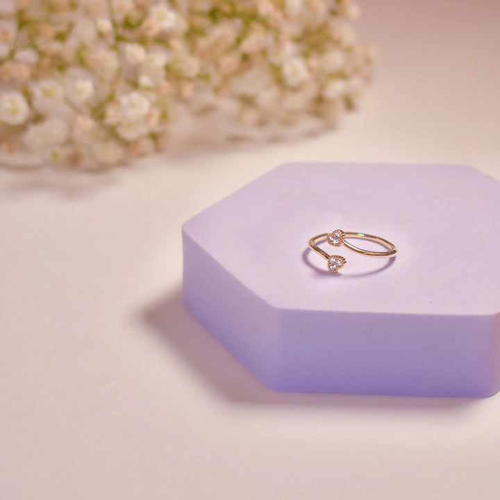 Sweetheart Golden Ring | Salty