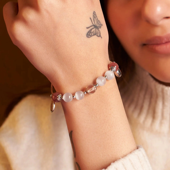 Sweetheart Rose Beaded Band - Salty Accessories