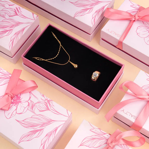 Sweetheart Surprise Necklace and Ring Combo