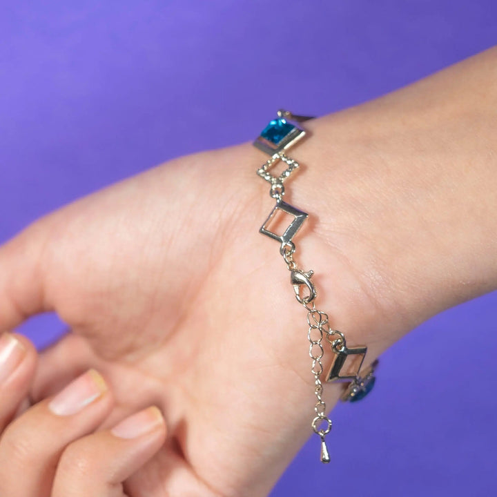 Tanzanite Geometric Bracelet - Salty Accessories