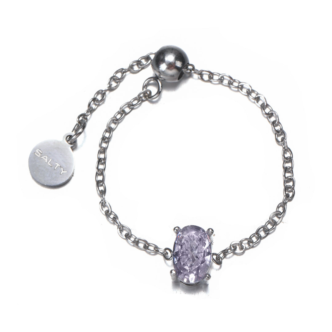 Tanzanite Self-Love Chain Ring