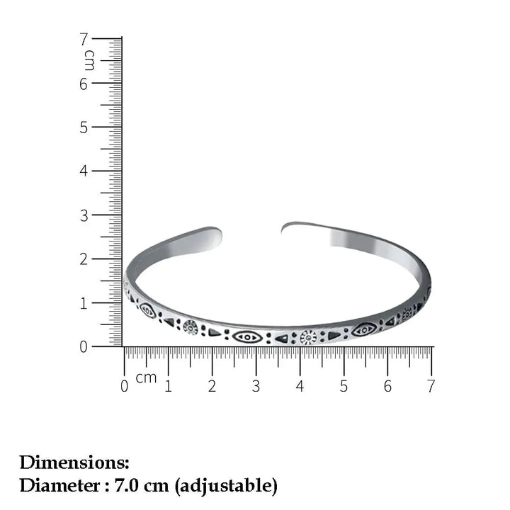 Tarazwa Silver Cuff - Salty Accessories