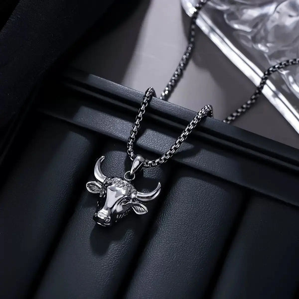 Taurus Zodiac Pendant Necklace