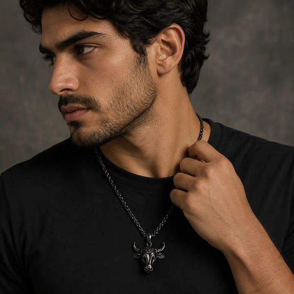 Taurus Zodiac Pendant Necklace