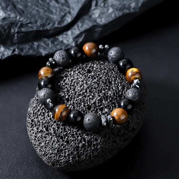 Terra Forge Bead Bracelet